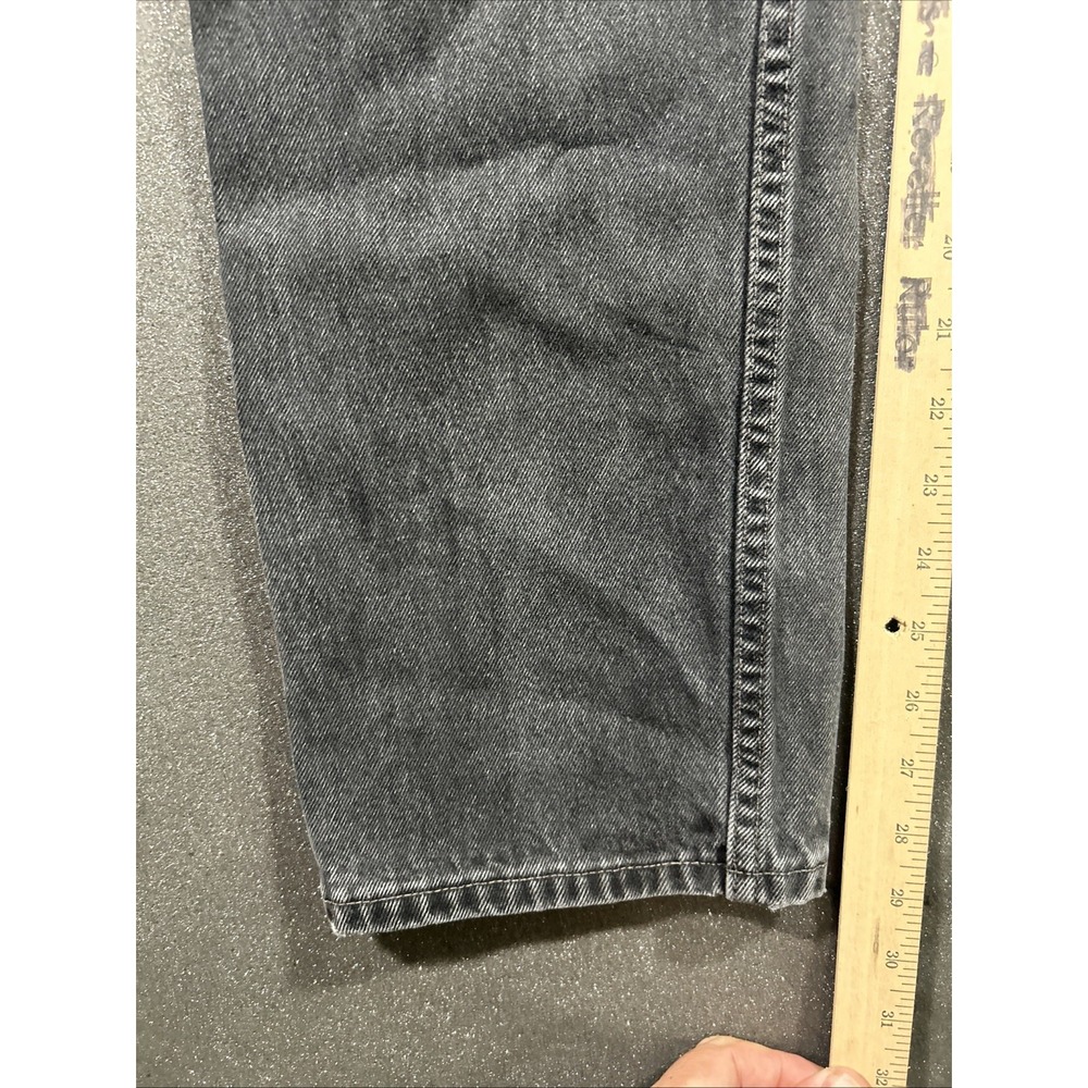 Vintage Levis Jeans Mens 31x30 (Fits 29x29) Faded Black 505 Red Tab Canada 1990s - Picture 11 of 15